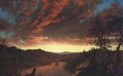 Frederic E.Church Twilight in the Wilderness Spain oil painting artist